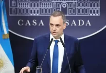 Activan nuevas medidas para determinar si la esposa de Adorni es contratista del Estado