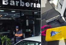 Cayó en cana un barbero en el centro de Concordia y descubrieron un kilo de cocaína y un arma robada a un policía