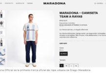 Lanzan marca de ropa inspirada en Diego Maradona