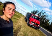 LA LILY MALONE ARGENTINA: La historia de una joven entrerriana que maneja un camión y lucha por cumplir un sueño