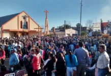 SAN CAYETANO SE COLMÓ DE FIELES EN CONCORDIA
